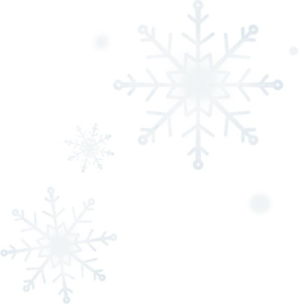 White Winter Snowflakes